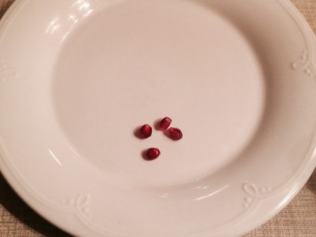 4 pomegranates